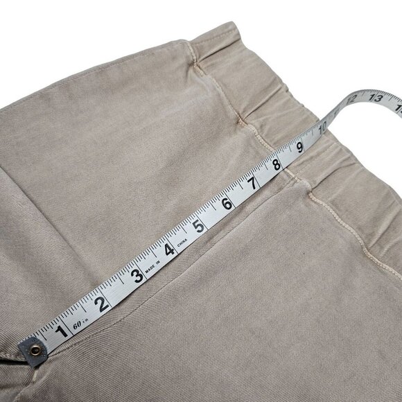L'Agence Tan Elastic Waist Flare Stretch Pants Women's Small, 25 - Picture 6 of 8